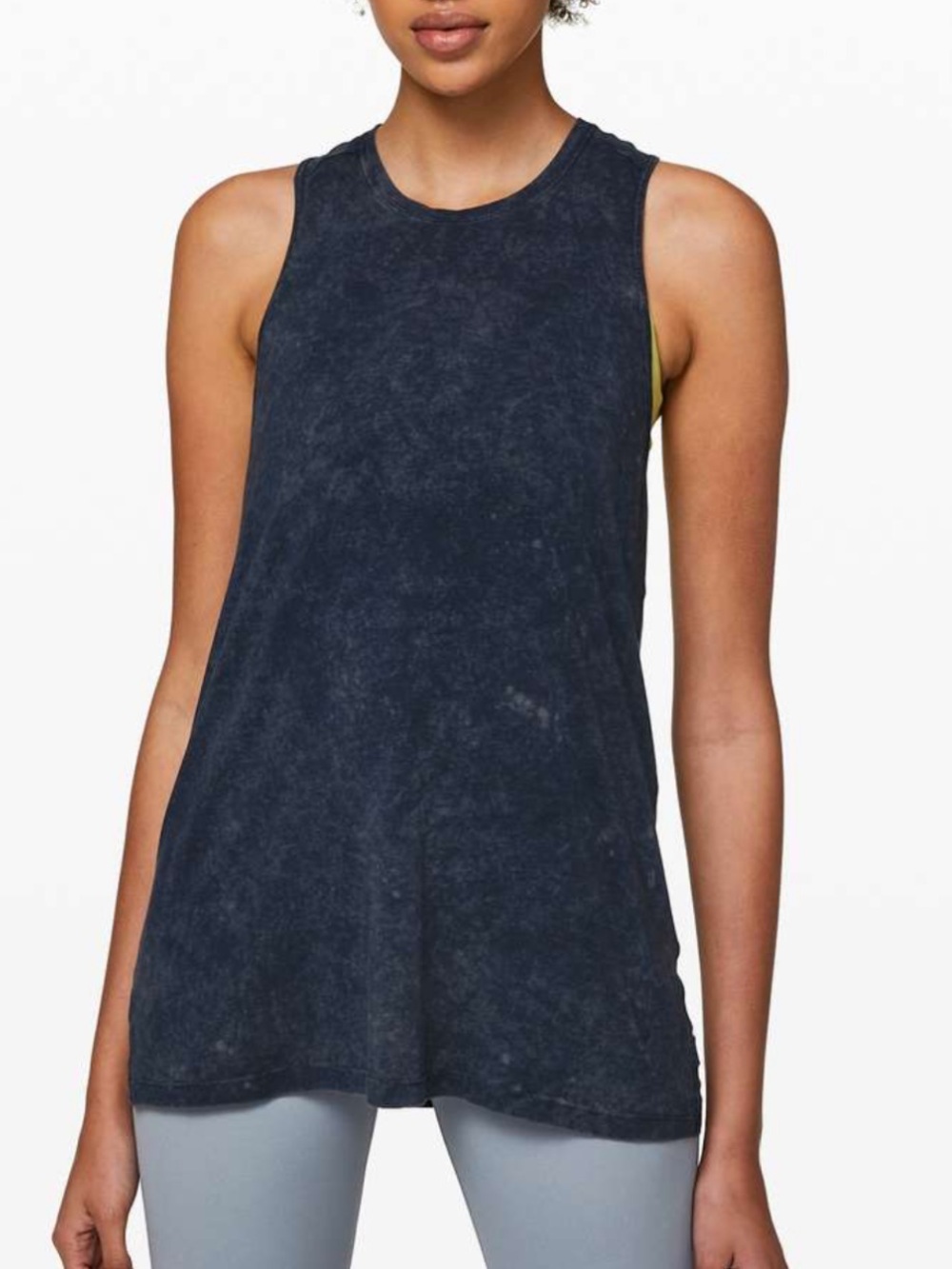 Lululemon Element Tank *Cloud Wash Vitasea True Navy 12
